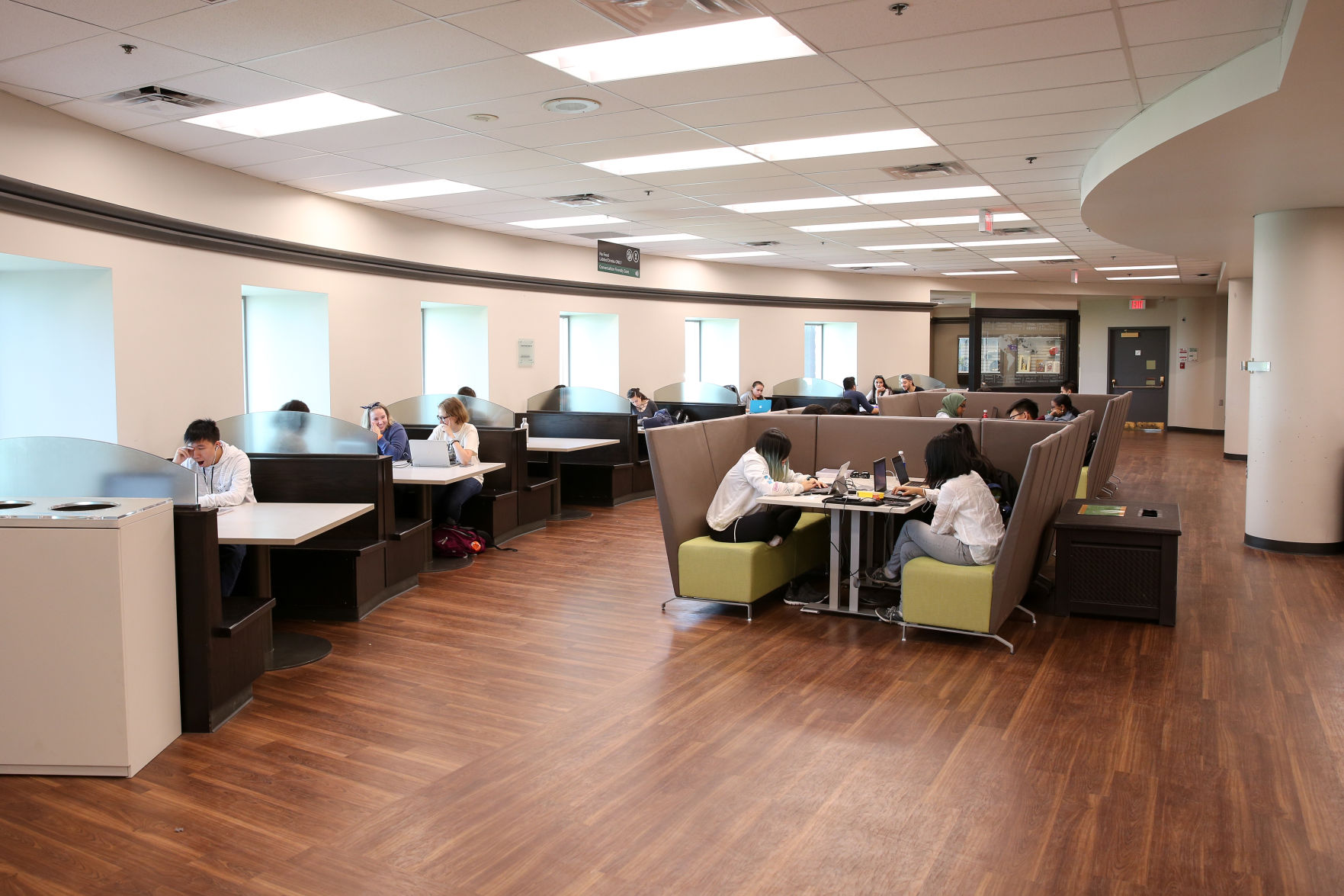 Taylor Library Renovations, Flooring and Booths (Image 6)